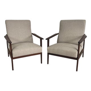 Danish Lounge Chairs - A Pair For Sale