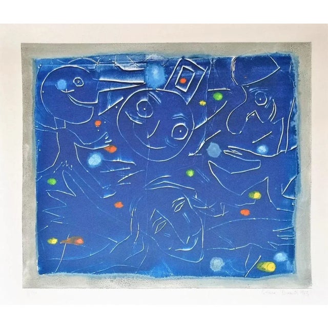 Joy - Original Lithograph by Renzo Bussotti - 1963 1963 For Sale - Image 3 of 3