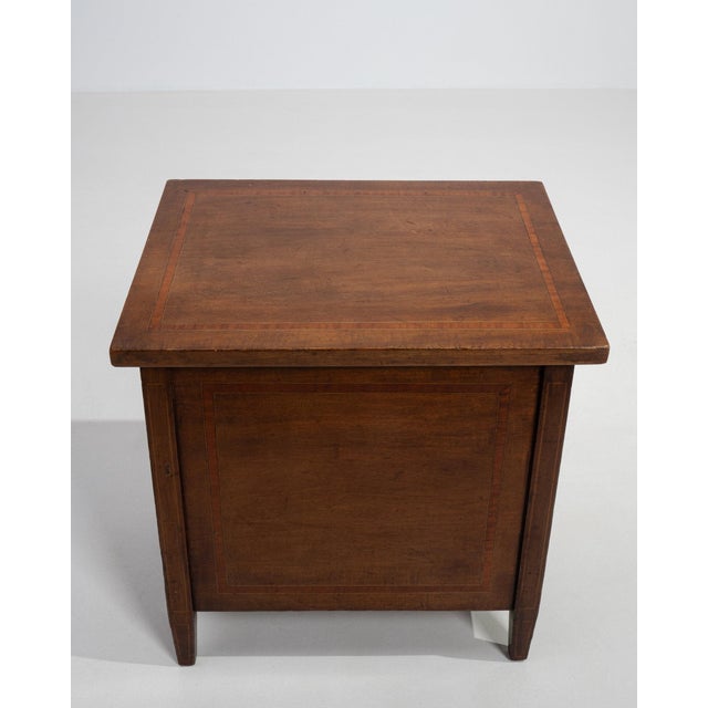 19th Century France Brown Wood Trunks & Blanket Chests For Sale In Greensboro - Image 6 of 11