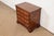 English Late 20th Century Henkel Harris Georgian Solid Mahogany Nightstand or Bachelor Chest For Sale - Image 3 of 14