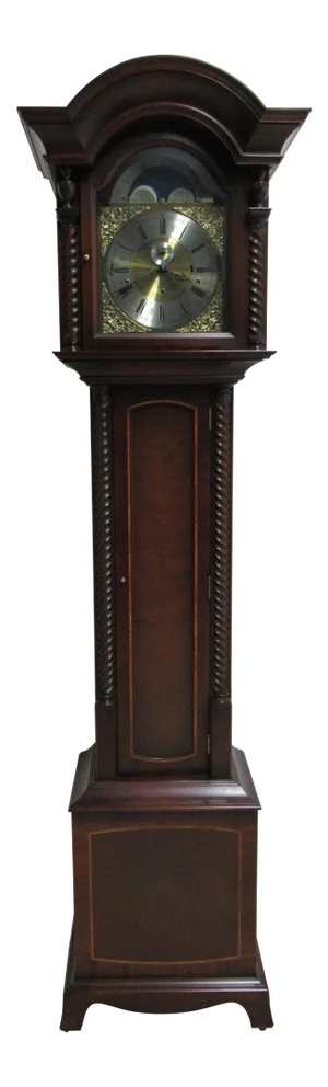James Stewart Son Inlaid Grandfather Clock