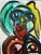 Peter Keil Peter Keil Abstract Portrait Painting - Junge Wilde Collection For Sale - Image 4 of 5