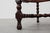 Wood Antique Belgian Baroque Armchair in Wood and Leather, 1700s For Sale - Image 7 of 17