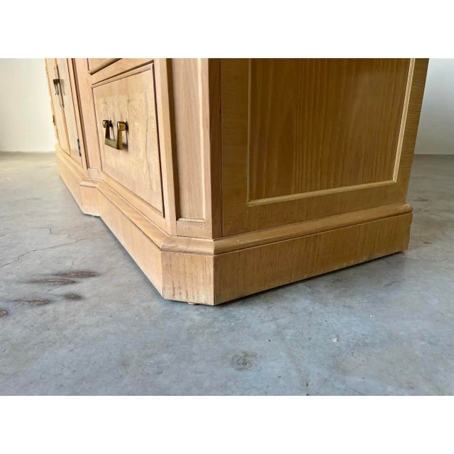 Vintage Burl Wood Dresser by Heritage From the Corinthian Collection For Sale - Image 11 of 12