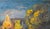 Realism Orthodox Church Painting, Antique Oil Landscape, Ukrainian Art 37-65 For Sale - Image 3 of 6