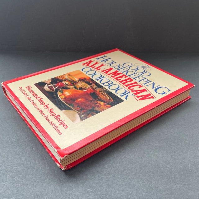 Vintage Good Housekeeping All-American Cookbook - Red Gold Hardcover - First Edition For Sale - Image 4 of 13