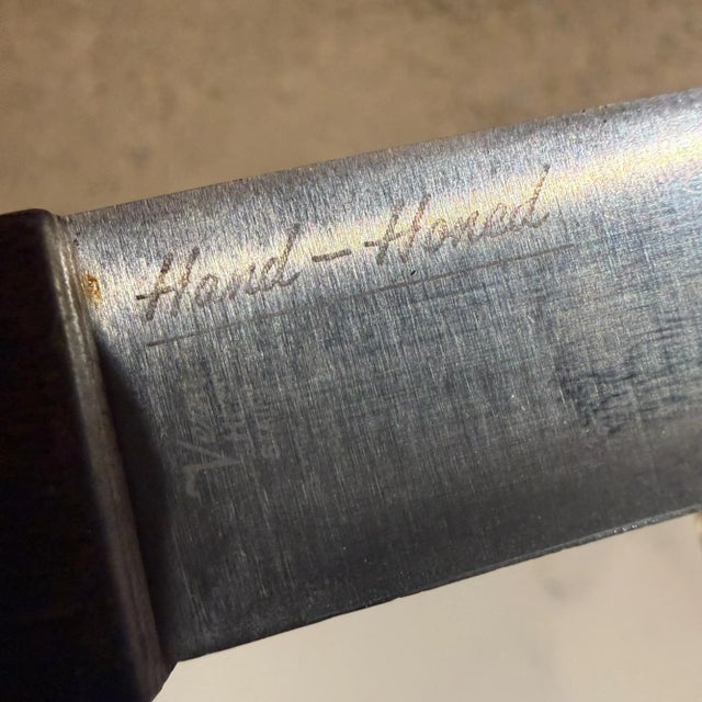 1970s Vintage Vernco Hand Honed Hi CV Stainless Steel Japan Paring Knife Set 5 For Sale - Image 5 of 13