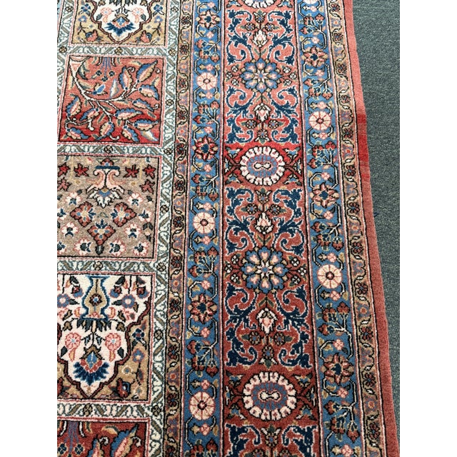 Islamic 7ft 1in × 11ft 7in Iranian Bakhtiari Tree of Life Hand Woven Area Rug, Circa 1960's For Sale - Image 3 of 13