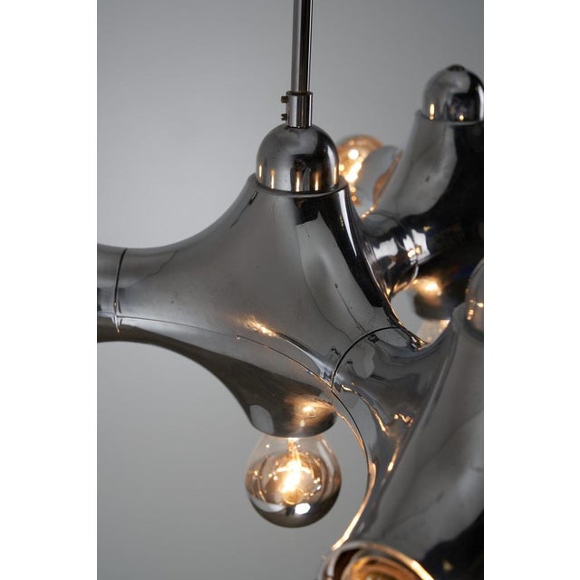 1960s Gemini Chandelier attributed to Cosack Leuchten, 1960 For Sale - Image 5 of 15