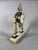 Metal Louis XVI Portico Clock in White Marble and Porcelain from Wedgwood, 1780 For Sale - Image 7 of 8