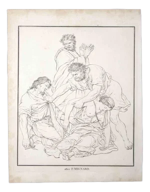 Thomas Holloway, The Surviving, Original Etching, 1810