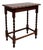 Antique English Oak Barley Twist Pie Crust Top Side Table For Sale