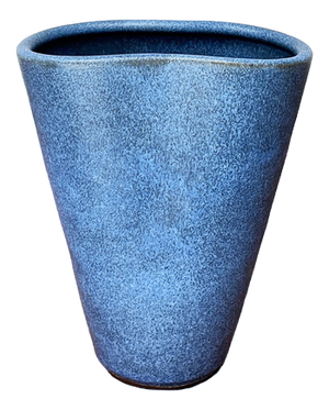 Mid-Century German Minimalist Studio Pottery Vase by Hildegard and Peter Delius for Hamelner Kunsttöpferei, 1960s