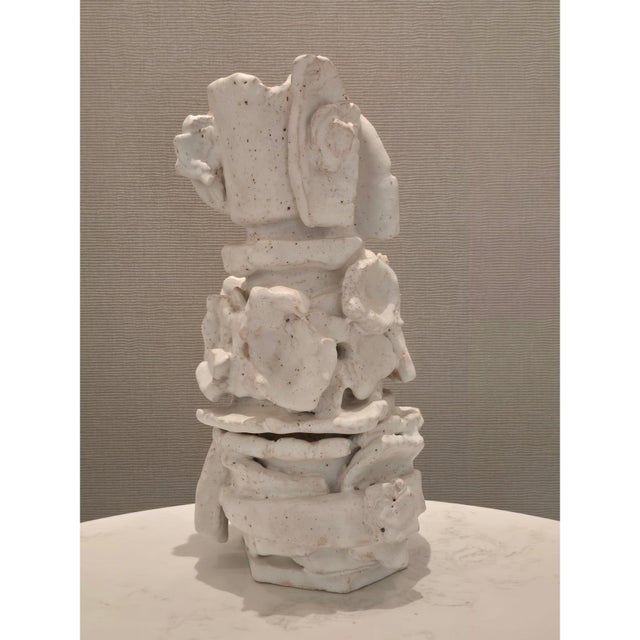 Ceramic Las Meninas #1 — Sculptural Ceramic Vase by Diane Grant For Sale - Image 7 of 11