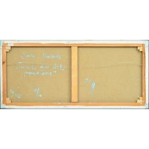 Contemporary A Fragile Thread of Two Hearts, Oil on Canvas, 21st Century For Sale - Image 3 of 4