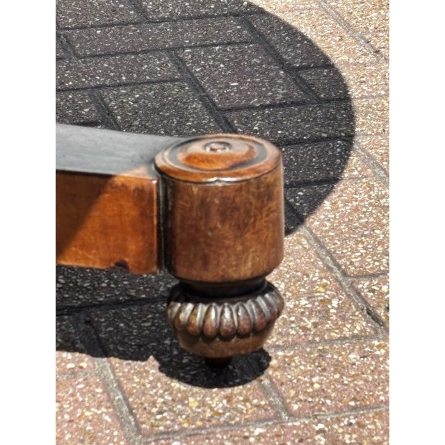 Regency Mahogany Mahogany Tilt Top Dining Table. For Sale - Image 12 of 16