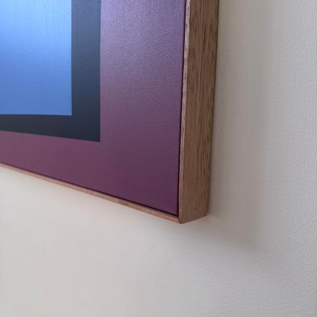 Bauhaus Contemporary Bauhaus Style Painting, Framed For Sale - Image 3 of 3