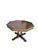 Jacobean 1980s Ethan Allan Charter Oak Jacobean Dining Room Pedestal Table For Sale - Image 3 of 14