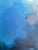 Royal Blue Large Atmospheric Blue Lyrical Abstraction Painting by Stacey Warnix With Deep Indigo Accents For Sale - Image 8 of 11