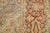 Sky Blue Vintage Distressed Kashan Carpet - 11'10" x 15'10" For Sale - Image 8 of 13