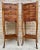Brown French Louis XV Style Nightstands in Walnut and Marquetry, Set of 2 For Sale - Image 8 of 18