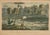 English 1850s Antique Engraving River Bird Hunting Scene Etching Gilded Frame For Sale - Image 3 of 3
