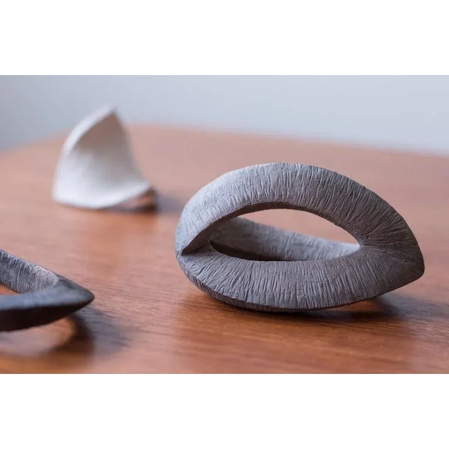 Danish Ceramic Pieces, Set of 3 For Sale - Image 6 of 8