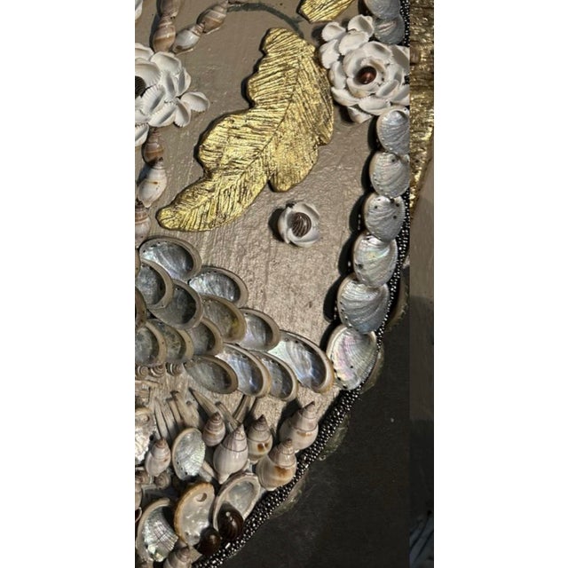 Modern Marcella Shelled Wall Plaque For Sale - Image 3 of 4