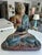 Antique Burmese Buddhist Monk Polychrome Wood Carving Statue For Sale - Image 4 of 18