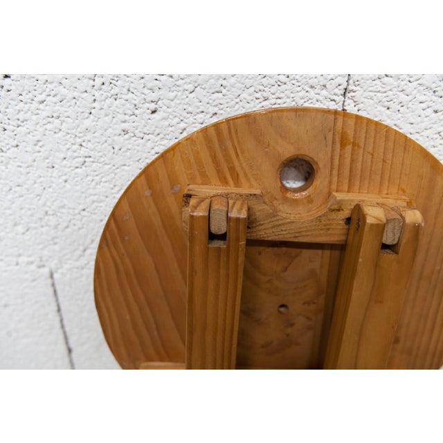 Folding Stool in Pine by Roger Tallon, 1960 For Sale - Image 12 of 15
