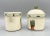1990's Otagiri Ceramic Vegetable Gardening Sugar and Creamer Set For Sale - Image 12 of 13
