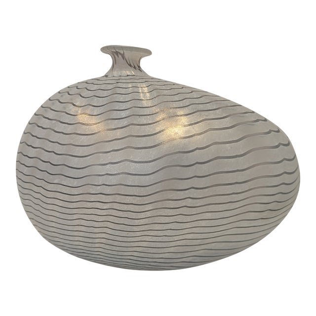 Kosta Boda Spirit Art Glass Vase by Bertil Vallien For Sale