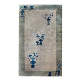 Early 20th Century Chinese Art Deco Rug For Sale
