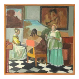 The Concert, After Vermeer, by Anne Carrozza Remick