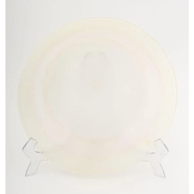 Murano Gold-Flecked Glass Centerpiece Bowls, 2 For Sale In New York - Image 6 of 9