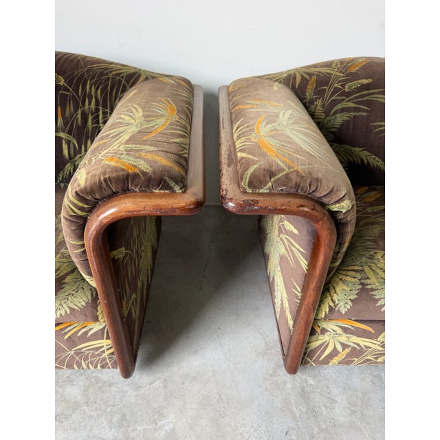 Pair of Mid-Century Scandinavian Tropical Lounge Chairs by Skandia International/Sold For Sale - Image 10 of 17