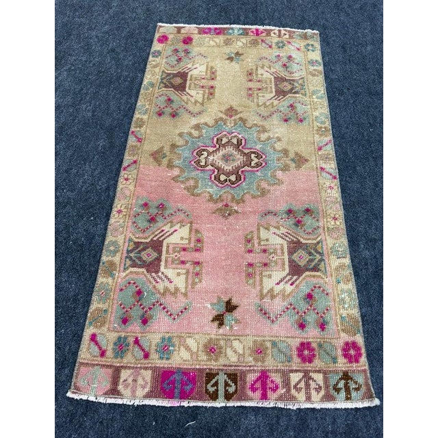 Turkish Yastik Rug 1'8" x 3'5" #24361 Explore a curated collection of hallway runners, wool rugs, and handmade...