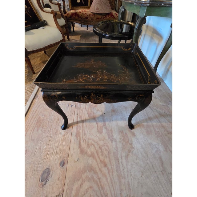 Late 19th Century English Chinoiserie Tray Table For Sale - Image 17 of 17