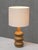 Beige Ceramic Table Lamp by Jette Hellerøe for Axella Keramik, Denmark, 1970s For Sale - Image 8 of 12