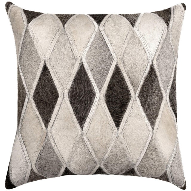 Transform your living space into a cozy, rustic oasis with our genuine cowhide leather decorative throw pillows. Expertly...