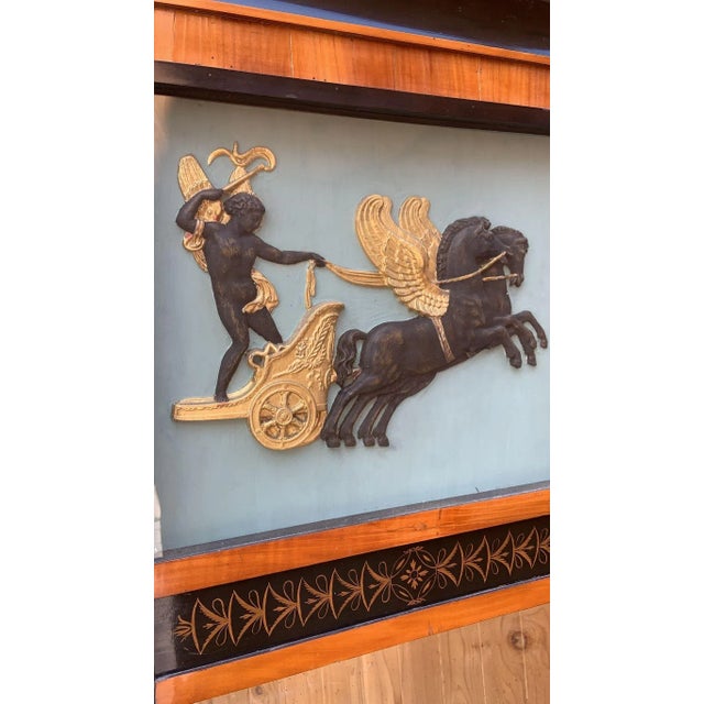 Antique German Biedermeier Wall Mirror For Sale - Image 9 of 9