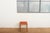 Wooden Stool with Red Seat Cushion from Horgenglarus For Sale - Image 9 of 10