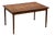 Scandinavian Walnut Dining Table with Butterfly Extensions, 1960 For Sale