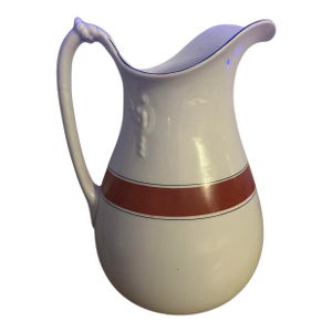 Vintage Ironstone East Trenton Pottery Co. Washstand Pitcher