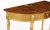 19th Century Satinwood Hand Painted Demi-Lune Console Table For Sale - Image 13 of 18