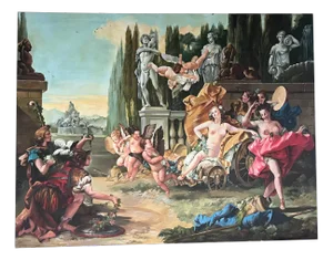 After Gian Battista Tiepolo, Figurative Scene, Oil on Canvas