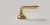 Contemporary Versailles Doré Brass Door Handles with Condemnation by Jérôme Bugara, Set of 3 For Sale - Image 3 of 8