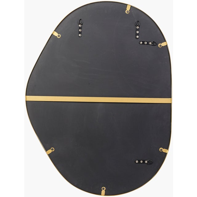 Surya Aamnah Accent Mirror Gold For Sale - Image 4 of 6