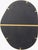 Surya Aamnah Accent Mirror Gold For Sale - Image 4 of 6