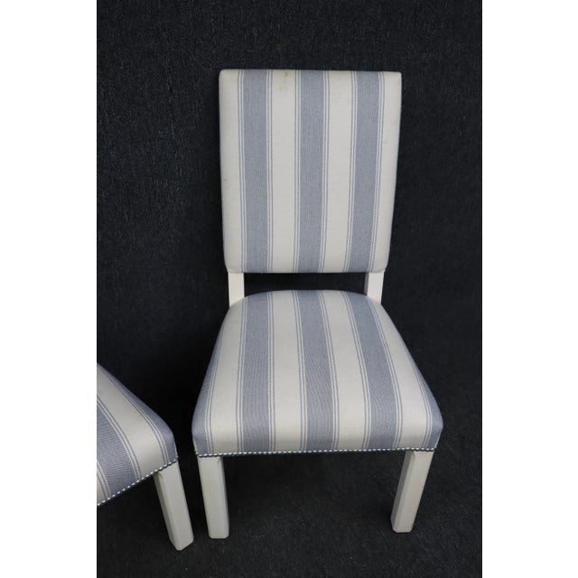 Shabby Chic Ethan Allen Shabby Chic Style Side Chairs - a Pair For Sale - Image 3 of 9